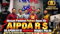 Oknum Paminal Polres Ogan Ilir Diadukan ke Propam Mabes Polri
