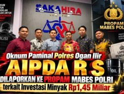 Oknum Paminal Polres Ogan Ilir Diadukan ke Propam Mabes Polri