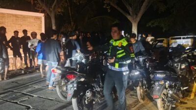 Sat Lantas Polres OKU Timur Amankan 143 Motor dalam Razia Balap Liar dan 3C