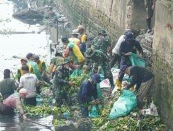 Dandim 0418/Palembang Ajak Warga Jaga Kebersihan Sungai Sekanak