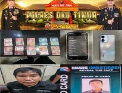 Polres OKU Timur Ungkap Dugaan Pemerasan, Seorang Pria Diamankan dalam OTT