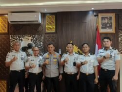 Karutan dan Kalapas Palembang Perkuat Sinergi dengan Kapolrestabes, Perkuat Keamanan dan Ketertiban