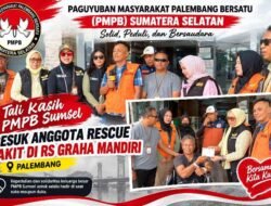 PMPB Sumsel Jenguk Anggota Rescue di RS Graha Mandiri, Perkuat Solidaritas dan Kekeluargaan