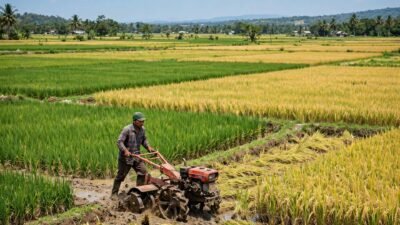 Produksi Padi Sumsel Tetap Optimis Naik, Target 4 Juta Ton Mendekati Realisasi
