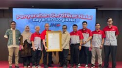 JNE Raih Sertifikasi Halal BPJPH, Perkuat Standar Layanan Logistik