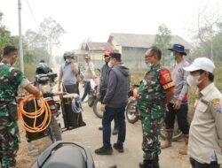 Patroli Karhutla di Sematang Borang, Tim Gabungan Pastikan Hotspot Nihil