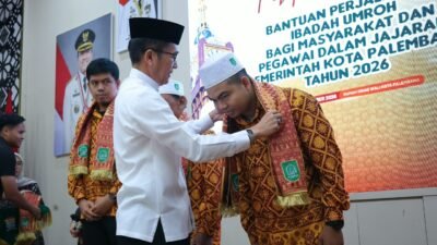 Pemkot Palembang Berangkatkan 88 Jemaah Umroh 2026, Ratu Dewa Titip Pesan Khusus