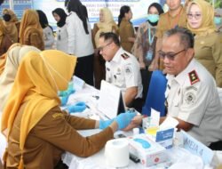 Rutan Palembang Gelar Cek Kesehatan Gratis, Pegawai dan Warga Binaan Jalani Pemeriksaan Selama Enam Hari