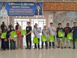 Karang Taruna Muara Enim Padukan Aksi Sosial dan Kompetisi Tamiya, 50 Paket Sembako Disalurkan