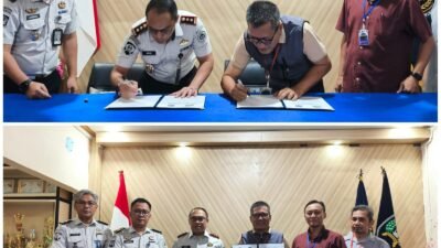 Rutan Kelas I Palembang Gandeng Bank Sampah Graha Pena Kelola Sampah Anorganik