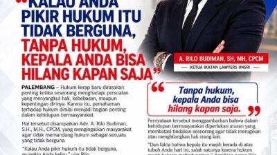 Adv A.Rilo Budiman: Hukum Bukan Sekadar Pasal, tetapi Pelindung Hak Masyarakat