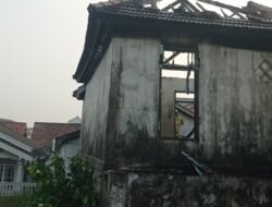 Kebakaran Rumah di Jalan Bendung Palembang Diduga Korsleting listrik