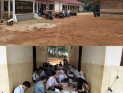 Dugaan Pungutan Rp150 Ribu per Siswa di SMA Negeri 2 Buay Pemaca Dipertanyakan Siswa Belajar Di lorong Samping Kelas