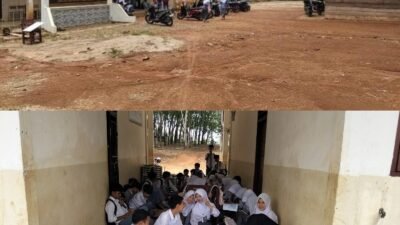 Dugaan Pungutan Rp150 Ribu per Siswa di SMA Negeri 2 Buay Pemaca Dipertanyakan Siswa Belajar Di lorong Samping Kelas