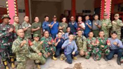 Pangdam II/Sriwijaya Cek Kesiapan Personel Satgas Karhutla Koramil 418-04/Kertapati Beserta Peralatan